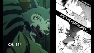 Beastars Season 3 Episode 3 Anime/Manga Comparison