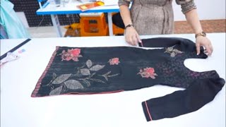 Inner Kurti cutting & stitching ￼