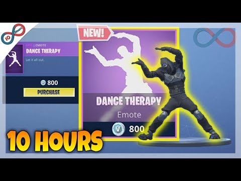 Fortnite Dance Therapy emote 10 hours