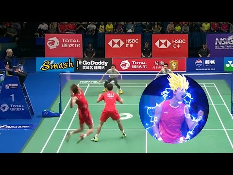 Hyperactive Match! Li JunHui Unstoppable Smash against Kamura/Sonoda