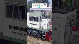 Lokomotif ber-AC #kai #kai121 #lokomotif #locomotive #airconditioner #pendinginruangan #shorts