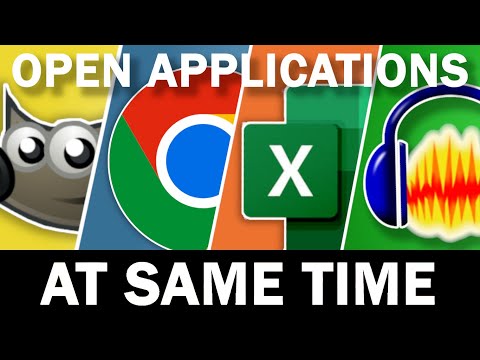 The EASIEST Way To Open Multiple Apps