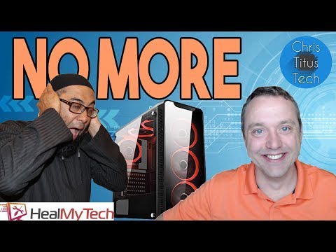 Computer Repair Business 2019 - I Don't Want To Repair Anymore - Chris Titus Tech Collab