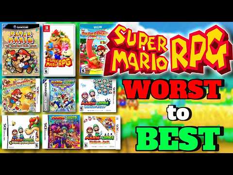 Ranking EVERY Mario RPG WORST to BEST!