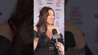 Amazon's Jury Duty Maria Russell on the red carpet for Film Independent Spirit Awards