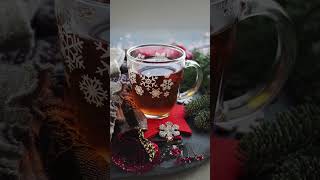 Festive Tea Magic: Christmas Decorations & Holiday Cheer! #festivevibes #tea #seasonaljoy