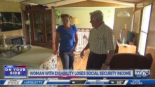 Woman with disability loses SSI