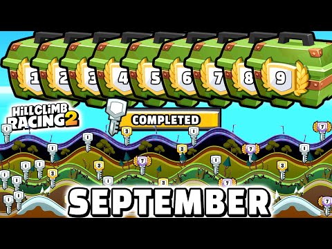 Hill Climb Racing 2 - ALL KEYS FOR SEPTEMBER