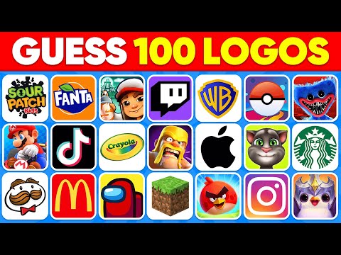 Guess The Logo in 3 Seconds | 100 Famous Logos 🥇 Logo Quiz | Daily Quiz