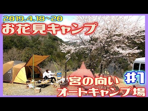 4月お花見キャンプ　宮の向うキャンプ場♯１【奈良県】