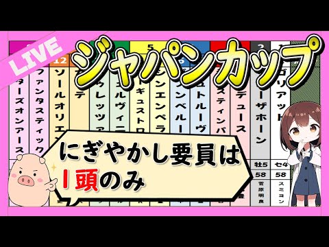 【ドゥデュースに追い風？】ジャパンカップ2024の予想LIVE