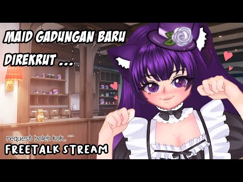 Your Cute Maid here, Welcome please take a seat【 Free talk 】 💖 💜