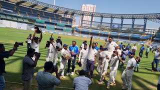 Mumbai win Ranji Trophy 2024| Ranji  Trophy  final  win celebration|Dhawal Kulkarni farewell