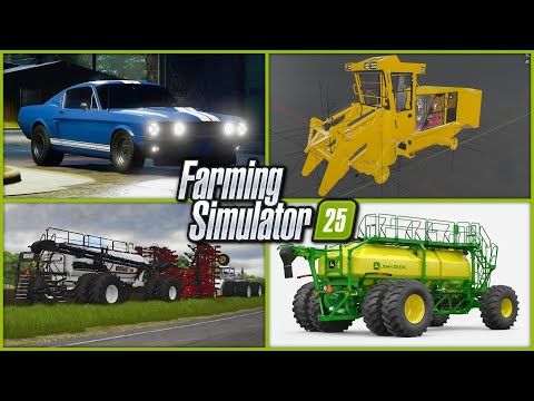 Farm Sim News - Mustang, 669 Buncher, Bourgault Mods, & More! | Farming Simulator 25