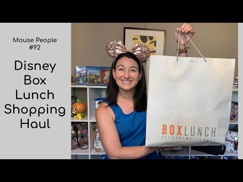 Disney Box Lunch Shopping Haul #92