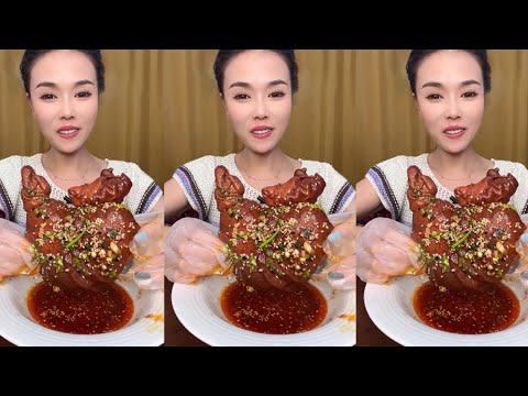 pork belly mukbang eating show