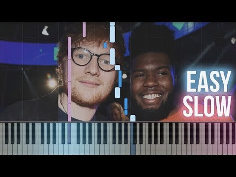 Ed Sheeran ft. Khalid - Beautiful People | How To Play SLOW EASY Piano Tutorial + Sheets