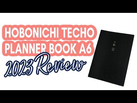 SEE IT!!! Hobonichi Techo Planner Book Review A6 2023