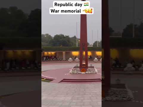 Republic day 2024🇮🇳|war memorial 🥰🫡#viral #republicday #trending #indiagate #shorts #subscribe