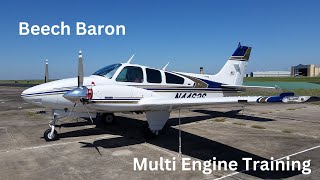 B55 Baron | Multi-Engine Training | FULL FLIGHT | ATC AUDIO