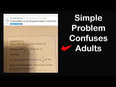 Adults baffled by simple exam question