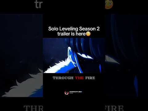 Solo leveling Session 2 trailer ‼️‼️ #anime #sololeveling #sololevelingseason2 #shorts