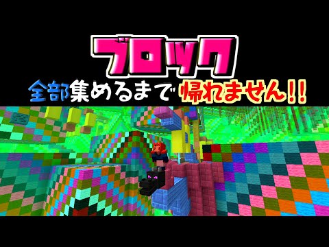 【Minecraft】異世界でブロック全部集めるまで帰れません。【ゆっくり実況】