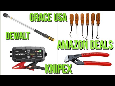 Great Amazon Tool Deals Knipex Dewalt Gearwrench Noco Grace USA