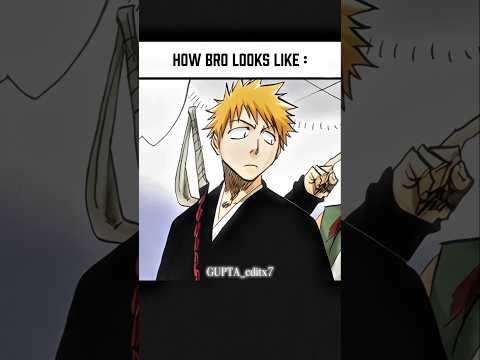 Fr 😂 | Mid Edit 👽 [ Bleach edit ] #bleach #bleachedit #ichigo #ryukenishida #aizen #mangaedit #manga