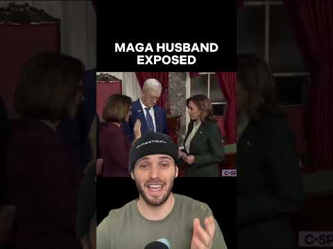 WTF?! MAGA Husband Caught In SHAMEFUL ACT During Wife's Swearing In with Kamala