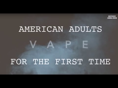 American Adults Vape For The First Time