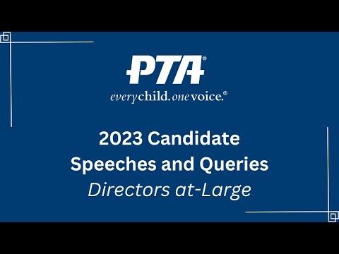 2023 Candidate Speeches and Queries | Directors at-Large