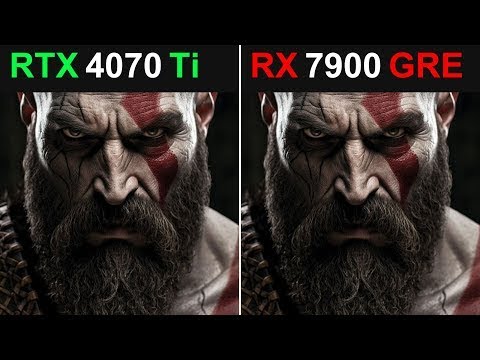 RTX 4070 Ti VS RX 7900 XT : 4 GAMING TEST