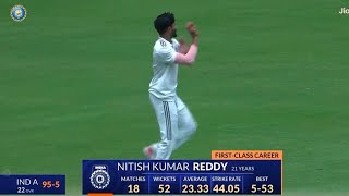 Nitish Kumar Reddy Spell | Ball By Ball | Duleep Trophy 2024