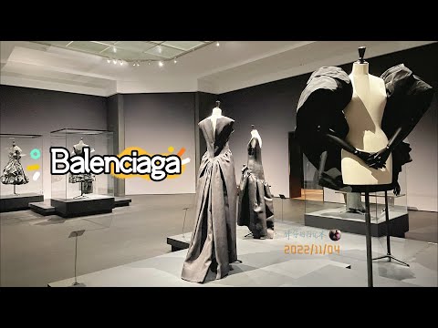 随手拍31-巴黎世家时装展 Balenciaga in black | 海牙艺术博物馆 设计 荷兰 生活 旅行 周末去哪儿 | 胖仔的日记本 Pangzai's diary 20221104