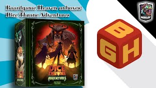 Boardgame Heaven Unboxing 124: Dice Throne Adventures (Roxley)