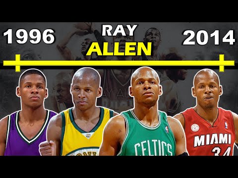 Timeline of RAY ALLEN'S CAREER | NBA Champion | Clutch Sharpshooter | Jesus Shuttlesworth