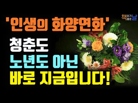 지금이 황금기이고 내 인생에서 가장 젊은 날이다, 인생의 화양연화는 바로 지금, 내 삶이 보물이 되는 순간│책읽어주는여자 오디오북 korean audiobook