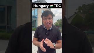 TRC of Hungary #studyinhungary #hungarytrc #hungaryvisa #schengenvisa #trceurope