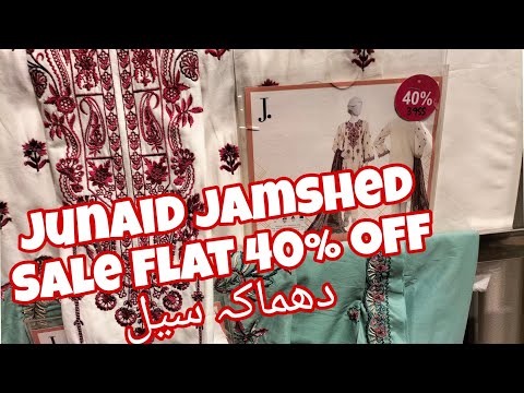 J. Junaid Jamshed Sale Today - 12 June 2023 - Junaid Jamshed Sale 2023 - Flat 40% , 25% off