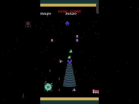 Retro Gaming Galaga  #retrogaming #galaga