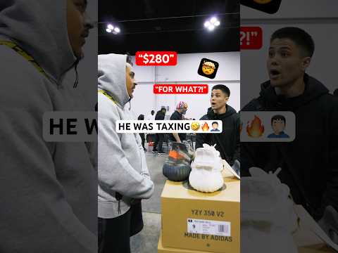 HE WAS TAXING! 🤣#sneakers #shoes #business #customer #reseller