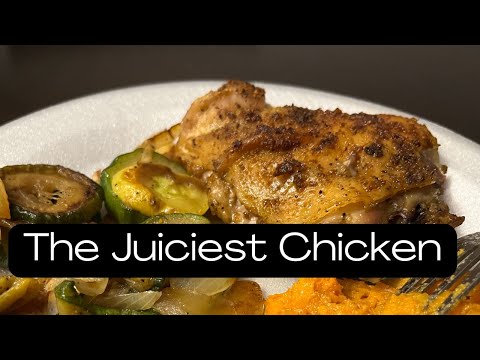 Delicious and easy baked chicken in the oven / Vlogmas 2024