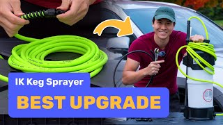 Best Upgrade for Your IK Keg Sprayer | Flexzilla Hose Upgrade Tutorial