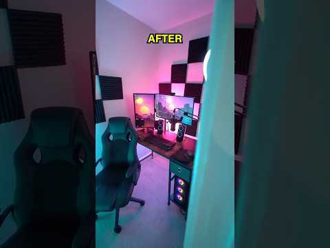 Surprising my girlfriend with her dream gaming room #shorts