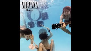 Nirvana Breed guitar backing track with Vocals