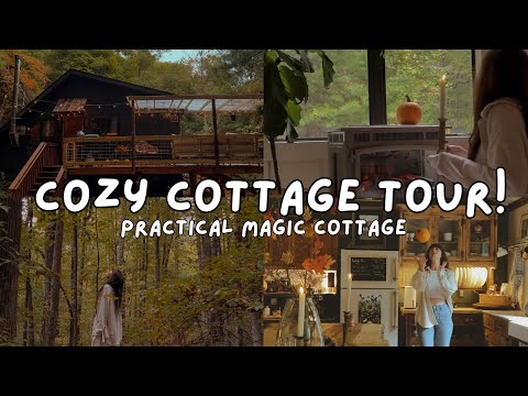 🍂Cozy Cottage Tour 🌲 Slow Living, Simple Life, Practical Magic Cottage, Cozy Cabin Stay, Countryside