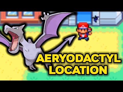 How to Catch Aerodactyl in Pokemon FireRed and LeafGreen!