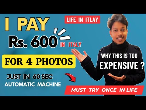 Photoshoot In italy | Life in italy | Living in Italy | Photo Fun in Messina | Photo Vending Machine