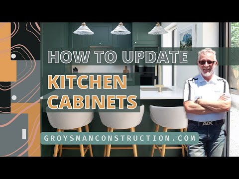 HOW TO UPDATE KITCHEN CABINETS